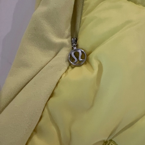 Lululemon Athletica Yellow Puffer Jacket - Picture 2 of 5